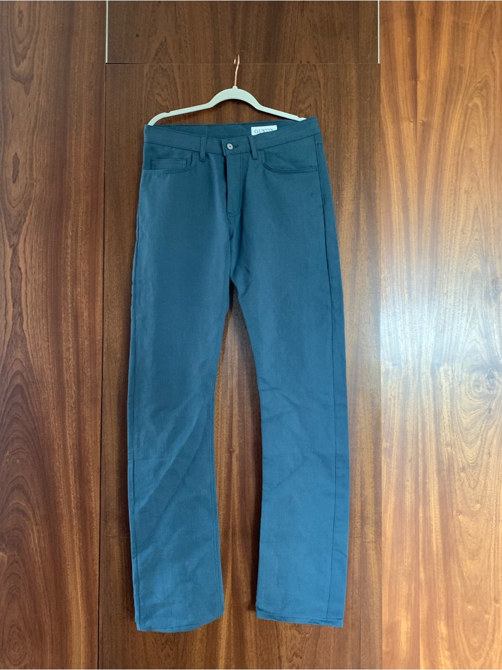 Gustin Ribbed Pants in Dusty Teal